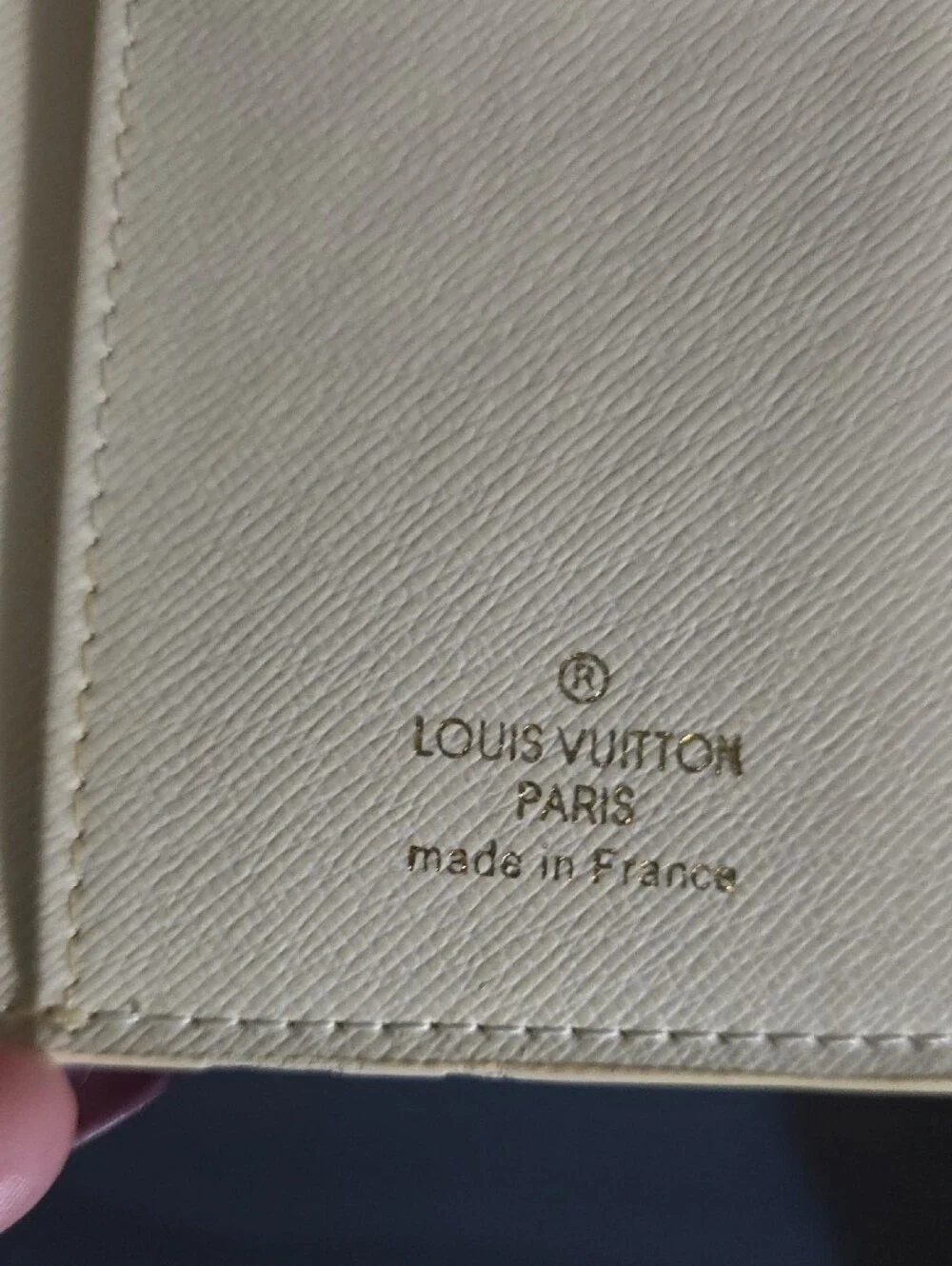 Louis Vuitton Damier Azur Canvas Wallet - Cream & Light Gray